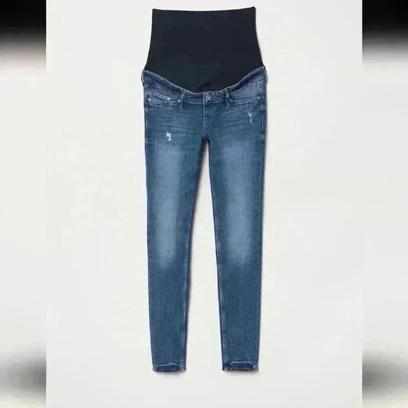 H&M Mama Maternity Skinny Jeans - size Medium NWT - Picture 2 of 6